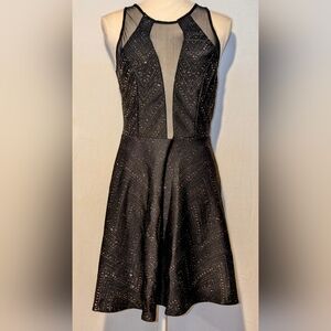 Women's City Triangles dress. Size junior 11. NWOT. Shimmery black.